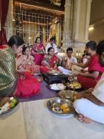 Sharadiya Navaratri Utsava 2025 - Day 9 at Karla (30 Sep 2025) Smt Sanjana Hervatte Bantwal and Shri Soham Honnavar